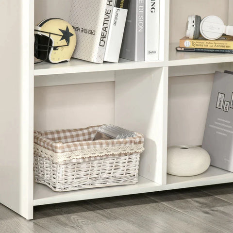 Rootz Corner Desk - L-Shaped Desk - L-Shaped Table - Computer Desk - Gaming Table - Gaming Desk - Desk - Office Desk - White - 100 x 90 x 75 cm