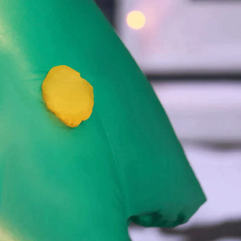 Rootz Christmas Decoration - Self-inflating Christmas Decoration - Christmas Decoration With Led Lights - Blower And Mounting Material - 105cm x 145cm x 185cm