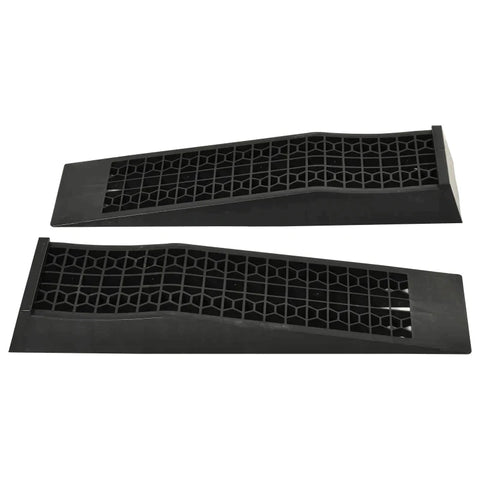 Rootz Ramp - Threshold Ramp - Curb Ramp - Rubber Ramps - Antislip Hellingen - PP - Zwart - 70 x 20 x 8 cm