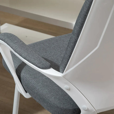 Rootz Office Chair - Desk Chair - Working Chair - Conference Chair - Gray - 63cm x 63cm x 98cm