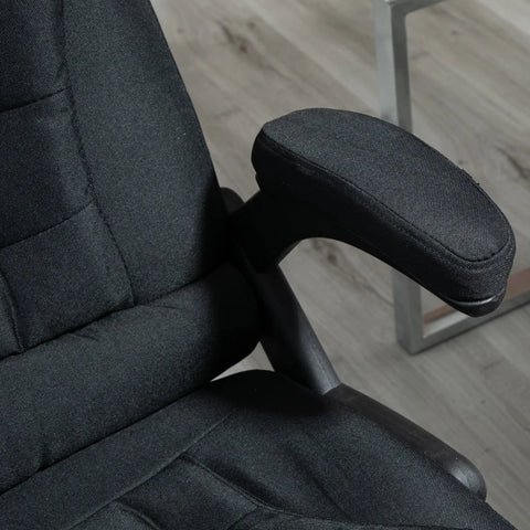 Rootz Office Chair - Desk Chair - Swivel Chair - Ergonomic Office Chair - Computer Chair - Height Adjustable - 360° Swivel - Black - 65 x 72 x 100-120 cm