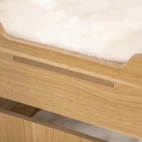 Rootz Cat Nest - 2 Tier Cat House - Cat Cave - Cat Bed Met 2 Zachte Kussens - 2 Floors Cat Shelter - Nature - 50 x 50 x 50 cm