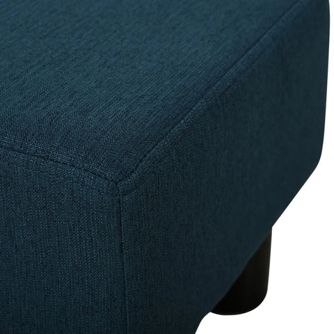 Rootz Footstool - Stool - Blue - 40W x30D x 24H cm