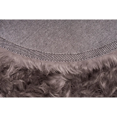 Rootz Carpet - Round Rug - Indoor And Outdoor - Home - Living Room - Taupe - 80 cm