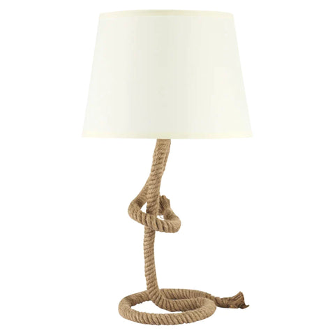 Rootz Nachttischlampe – Tischlampe – Wohnzimmer – Schlafzimmer – Arbeitszimmerlampe – Beige + Braun – 21 cm x 18 cm x 46 cm