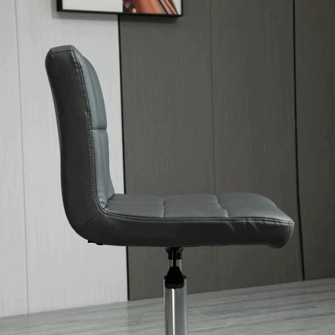 Rootz Work Stools - Office  Stool - With Backrest - 48 cm x 48 cm x 95 cm