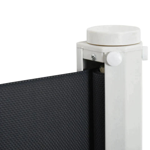 Rootz Pet Safety Gate - Security Gate - Smart Pet Gate - Retractable Safety Gate - Grey - 115Lx82.5Hcm