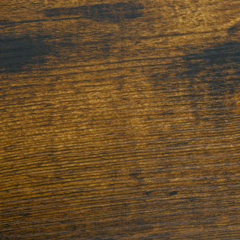 Rootz Schreibtisch – Computertisch – Arbeitstisch – Schreibtisch – Zuhause – Büro – Metall – Spanplatte – Rustikales Braun + Schwarz – 120 cm x 60 cm x 85 cm