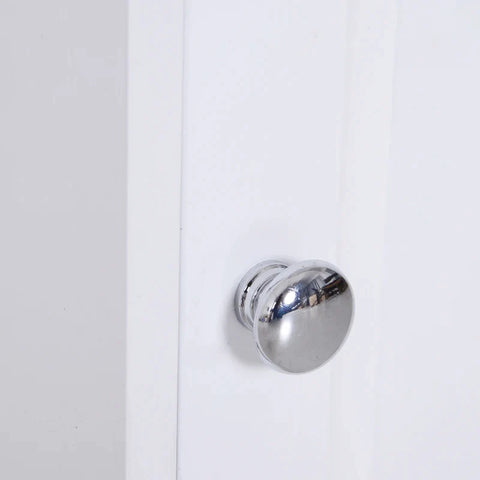 Rootz Cabinet - Bathroom Cabinet - Kitchen Cabinet - Storage Cabinet - White - 40 x 23 x 80 cm