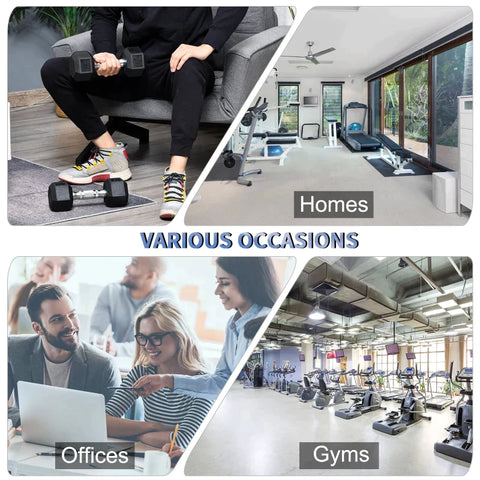 Rootz 2 x 6 kg Hexagonal Dumbbells - Rubber Dumbbell - Knurled Handle - Sports Hex Weights Sets - Weight Lifting Exercise - Home - Gym - Black