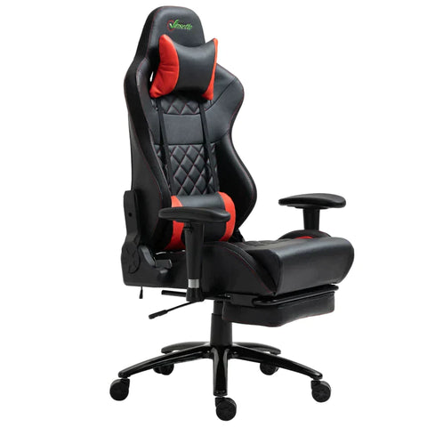 Rootz Gaming-Stuhl – Ergonomischer Computerstuhl – Drehstuhl – RGB-LED-Leuchten – 71 cm x 74 cm x 134 cm