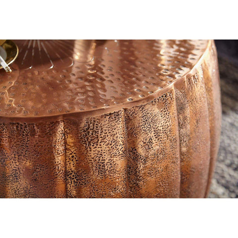 Rootz Aluminium Salontafel - Moderne loungetafel - Koper - 60 x 36 x 60 cm