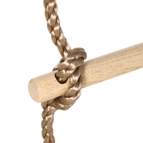 Rootz Climbing Rope Set - Ninja Slackline Set - 13 M Hanging Obstacles - For 3-14 Years Children - Children Climbing Training Rope - Training Equipment - With Monkey Bars - Rope Ladder - Swing - Gym Rings