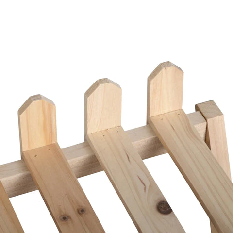 Rootz Plant Stands - Flower Stand Set - Wooden Plant Stand - Flower Stool - Flower Pot Holder - Plant Stool - Fir Wood - Natural - 108 cm x 37 cm x 65 cm