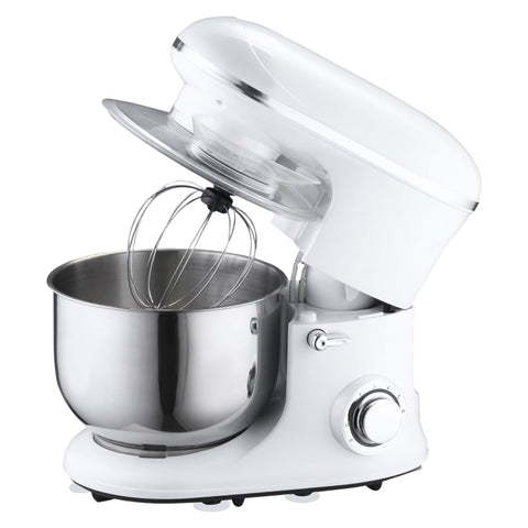 Rootz Electric Hand Mixer Set - Stand Mixer - Electric Mixer - 6-level Adjustable Speed - ABS - White - 37 cm x 23 cm x 37 cm
