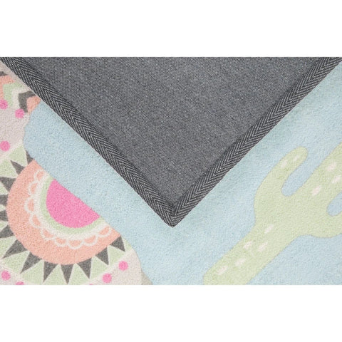 Rootz Carpet - Children's Rug - Indoor And Outdoor - Home - Living Room - Blue - 150 x 80 x 1.2 cm