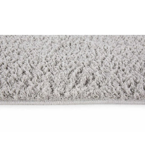 Rootz High-pile Rug - Carpet - Home - Bedroom - Living Room - Silver - 160 x 230 x 2.6 cm