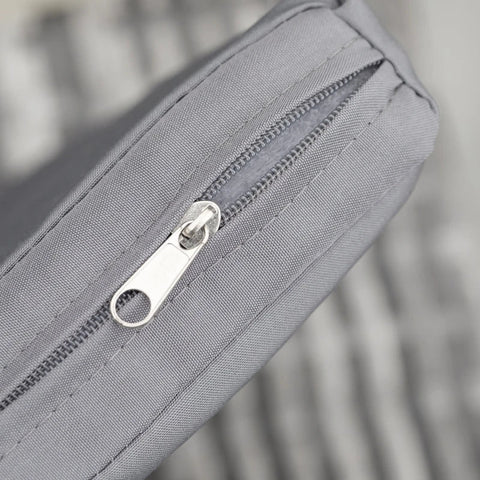 Rootz Tuinset - Poly Rotan Eetset - Tafel - Stoel - Krukken - Kussens - Metaal - Polyester - Grijs - 109 cm x 109 cm x 72 cm