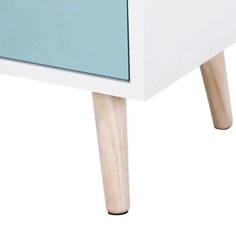 Rootz Children's Wardrobe - Children's Room Closet - Children's Drawer Cabinet - Storage Cabinet - 90 x 42 x 80 cm