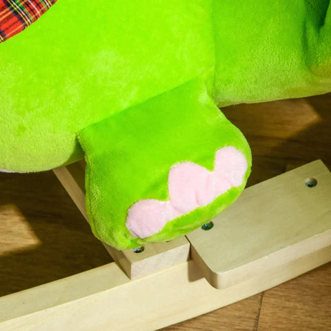 Rootz Rocking Dragon - Rocking Animal - Rocking Toy - Green - 60 X 32 X 52 Cm