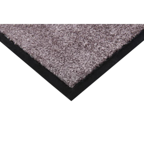 Rootz Doormat - Washable - Rubber Border - Non-slip - Taupe - 120 x 90 x 0.7 cm