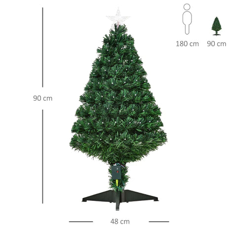 Rootz Kerstboom - Gedecoreerde Kerstboom - Kunstkerstboom - Kunstboom Met LED Licht - Kerstboom Inclusief Standaard - Groen