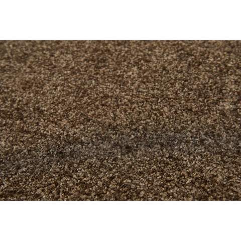 Rootz Doormat - Washable - Rubber Border - Non-slip - Brown - 150 x 90 x 0.7 cm