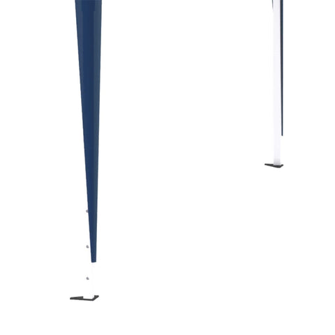 Rootz Folding Gazebo - Pavilion - Gazebo - Garden Pavilion - Garden Tent - Foldable Party Tent - Height-adjustable - Uv Protection - Blue - 295L x 295W x 257H cm