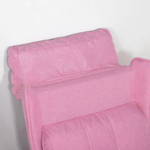 Rootz Children's Sofa - Kids Recliner Sofa - Children's Couch - Children's Armchair - Pink - 58 x 53 x 70 cm