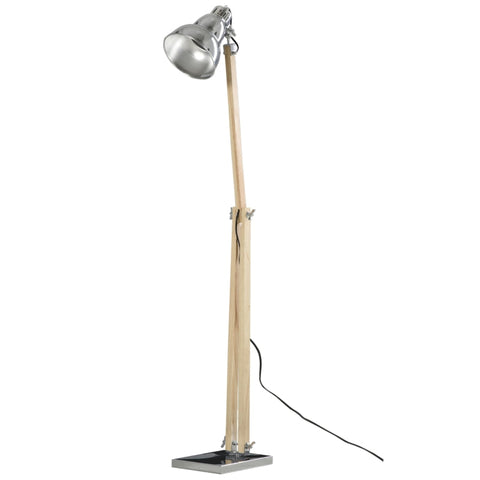 Rootz Floor Lamp - Adjustable Shade - Adjustable Floor Lamp - Lamp - Wood/Metal - 64 x 18 x 133 cm