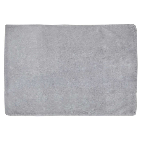 Rootz Hondenbed - Hondenligstoel - Wasbaar - Polyester - Antraciet - Zilver - 75 x 115 x 3 cm