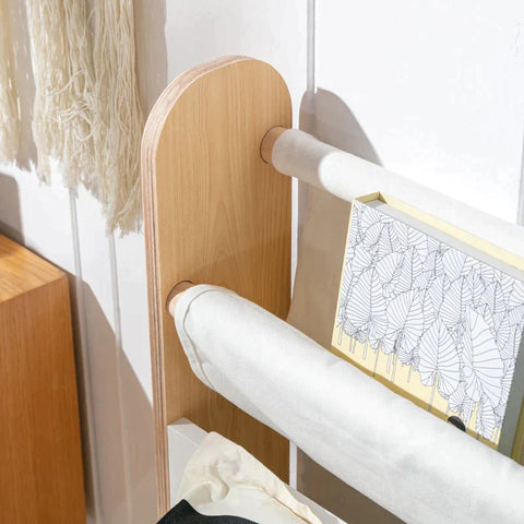 Rootz Children's Bed - Cot - Outh Bed - House Bed - With Bed Pocket - Wooden Bed - Play Bed - Single Bed - 229 x 98 x 95 cm