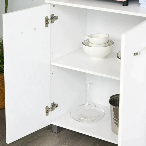 Rootz Kitchen Cabinet - Kitchen Storage - Storage Cabinet - Kitchen  Storage Cabinet - Cupboard Cabinets - White