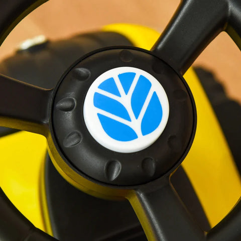 Rootz Children's Vehicles - Ride-on Tractor - Floor Slider - Trailer - Wheel 1-3 Years - Horn - Storage Steering - Sand Toy - Plastic+metal - Yellow - 91 x 29 x 44cm