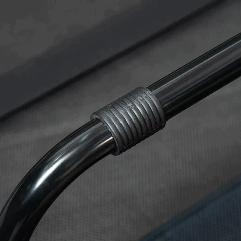 Rootz Dog Lounger - Dog Bed - Cat Bed - Pet Bed - Sleeping Place - Dark Blue - 92 x 76 x 18 cm