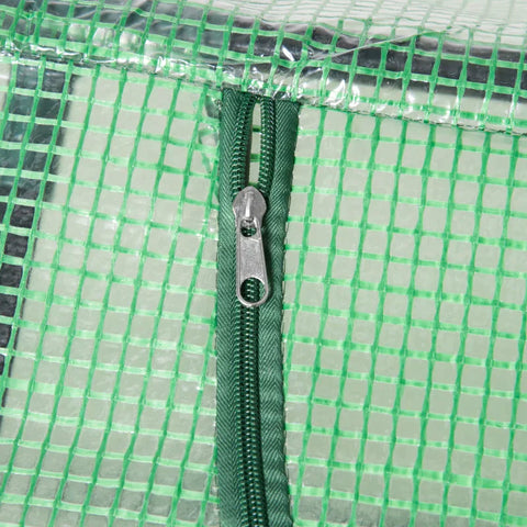 Rootz Greenhouse - Weather Resistant - Roll Up Windows - Green - 180cm x 60cm x 60cm
