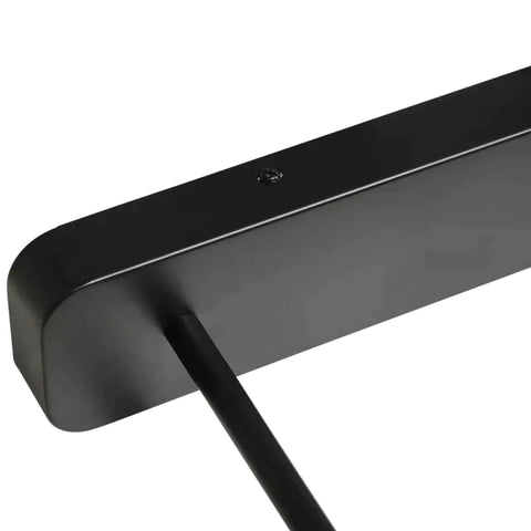 Rootz Pendant Light - Hanging Lamp - 3-lamp - Height-adjustable - Industrial Design - Metal + Wood - Black - 50L x 8W x 33H cm