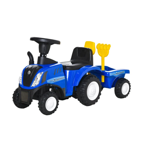 Rootz Sliding Car - Children's Vehicle - 2-in-1 Design Toy Car - Indoor & Outdoor - Blue - 91 cm x 29 cm x 44 cm
