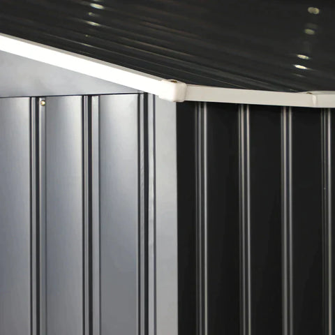 Rootz Tuinhuis - Opslag Tuinhuis - Schuur - Grijs - 12.5 X 11.1ft