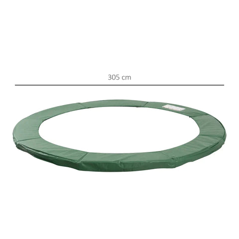 Rootz Trampoline Rim Cover - Rim Cover - Trampoline Edge Cover - Trampoline - Green - Ø 305cm