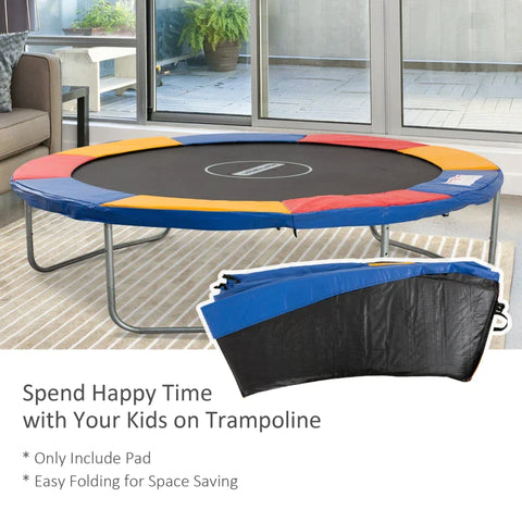 Rootz Trampoline Rim Cover - Rim Cover - Trampoline Edge Cover - Edge Cover - Trampoline - Colorful - Φ305cm