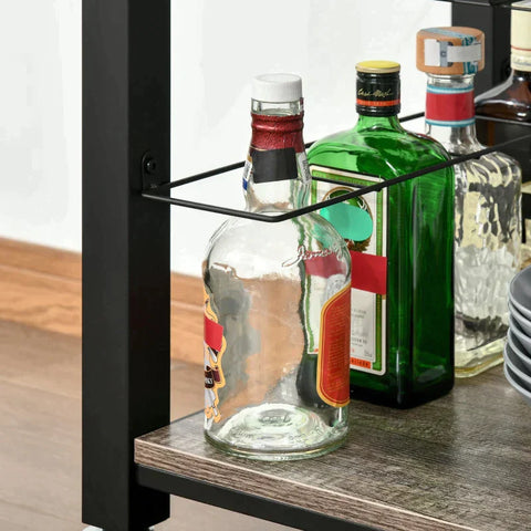 Rootz Kitchen Trolley - Kitchen Cart - Rollable Kitchen Trolley