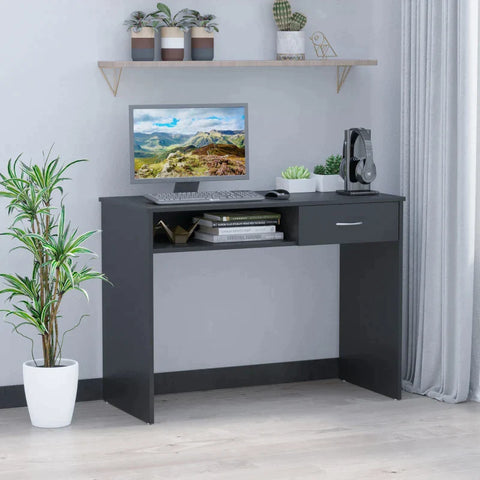 Rootz Desk - Computer Desk - Writing Table - Office Table - Black - 100 cm x 45 cm x 73.9 cm