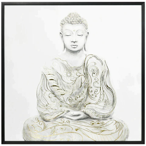 Rootz Wall Art - Wall Pictures - Canvas Wall Art - Art Print - UV Printing - Multi-coloured - 83 x 83 cm