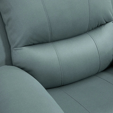 Rootz Relax Chair - Recliner - Woonkamerstoel - Met Kantelverstelling - 360° Draaibaar - Polyester/Foam/Staal - Groen - 93 cm x 100 cm x 98 cm