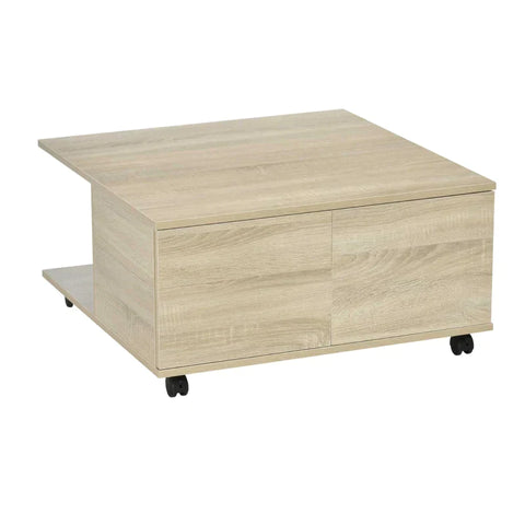 Rootz Side Table - Coffee Table - Bedside Table - 70 cm x 70 cm x 35 cm