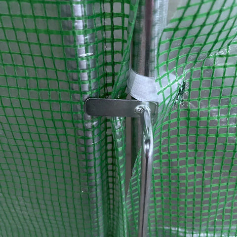 Rootz Greenhouse - Foliekas - Tunnelkas - Kas Plantenhuis - Groen - 381 x 292 x 197 cm