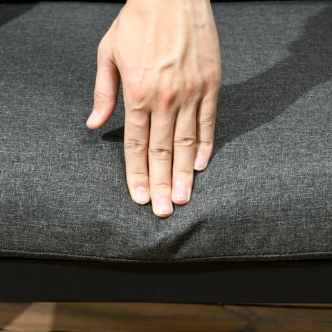 Rootz Garden Furniture Set - For 5 People - Rattan Seating Group With Cushions - Balcony Furniture - Corner Sofa - Armchair - Coffee Table - Grey - 123L x 49W x 47H cm