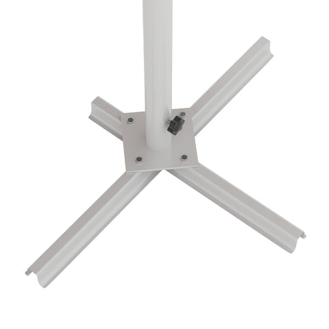 Rootz Standmarkise - Markise - Neigungsverstellbar - Polyester - Metall - Braun - 4,5 x 3,4 m