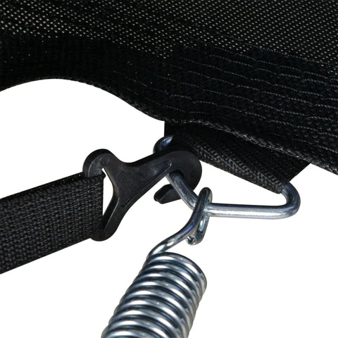 Rootz Trampolin – Trampolin mit Sicherheitsnetz – Gartentrampolin für drinnen und draußen – Trampolin für Kinder und Erwachsene – Blau/Schwarz – Ø305 x 248 H cm